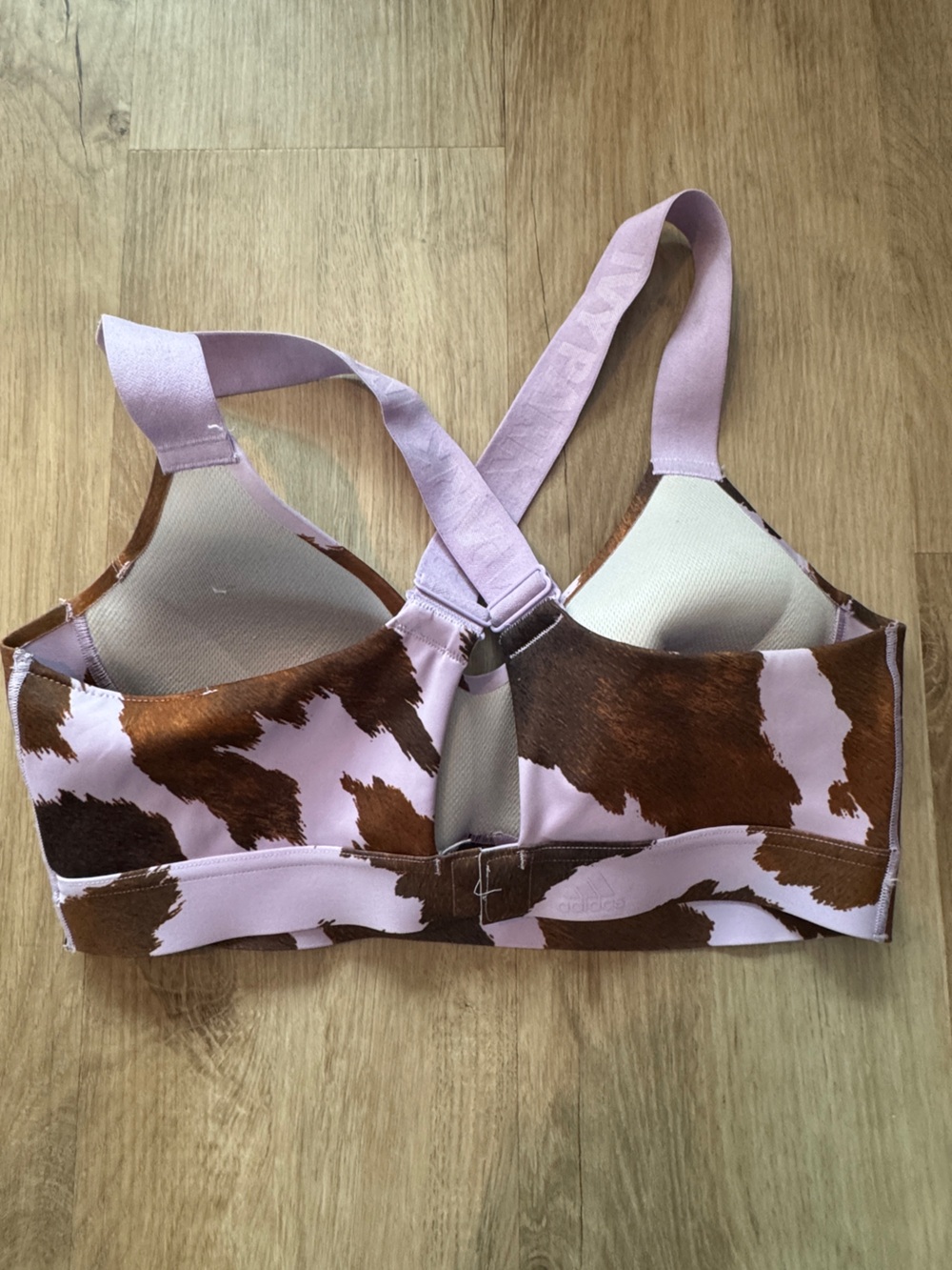 Adidas x Ivy Park Rodeo Cow Print Skirt & Bra Set M - Picture 14 of 16